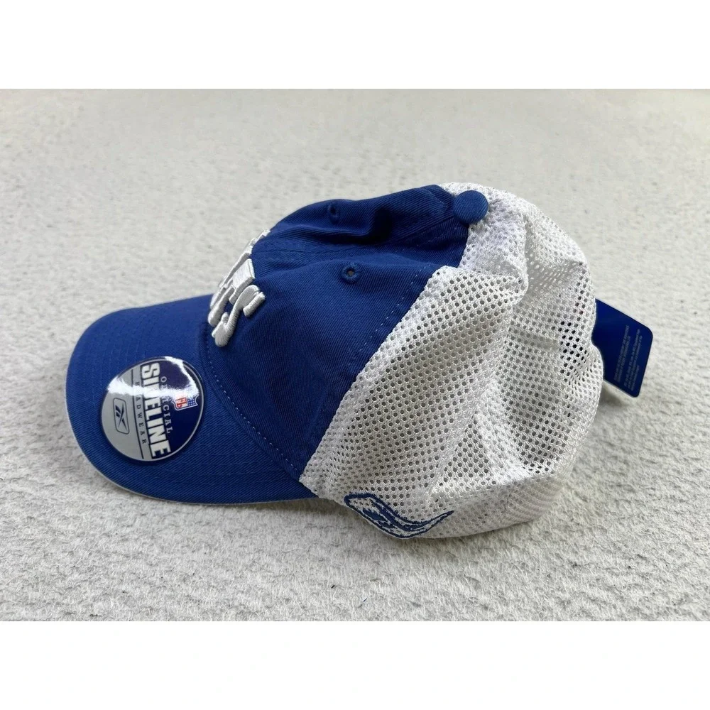 Indianapolis Colts Hat Cap Strap Back Mens One Size NFL Football Sideline Reebok